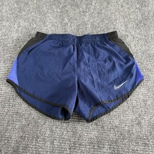 Nike Womens Dri-FIT Tempo Running Shorts Navy Blue Black XS 3394